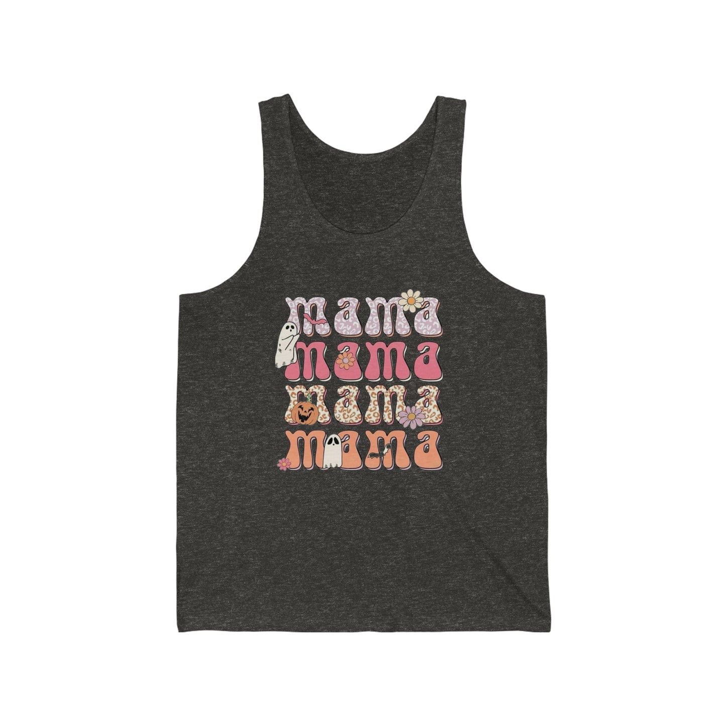 Mama Halloween-Jersey Tank