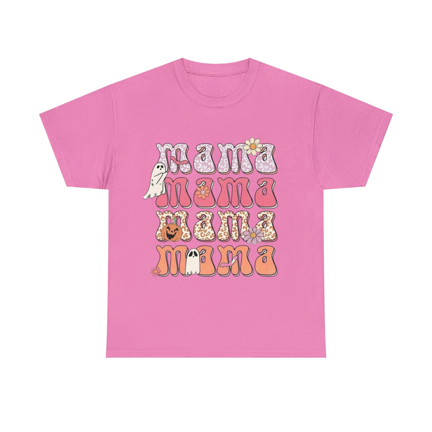 Mama Halloween-Cotton Tee