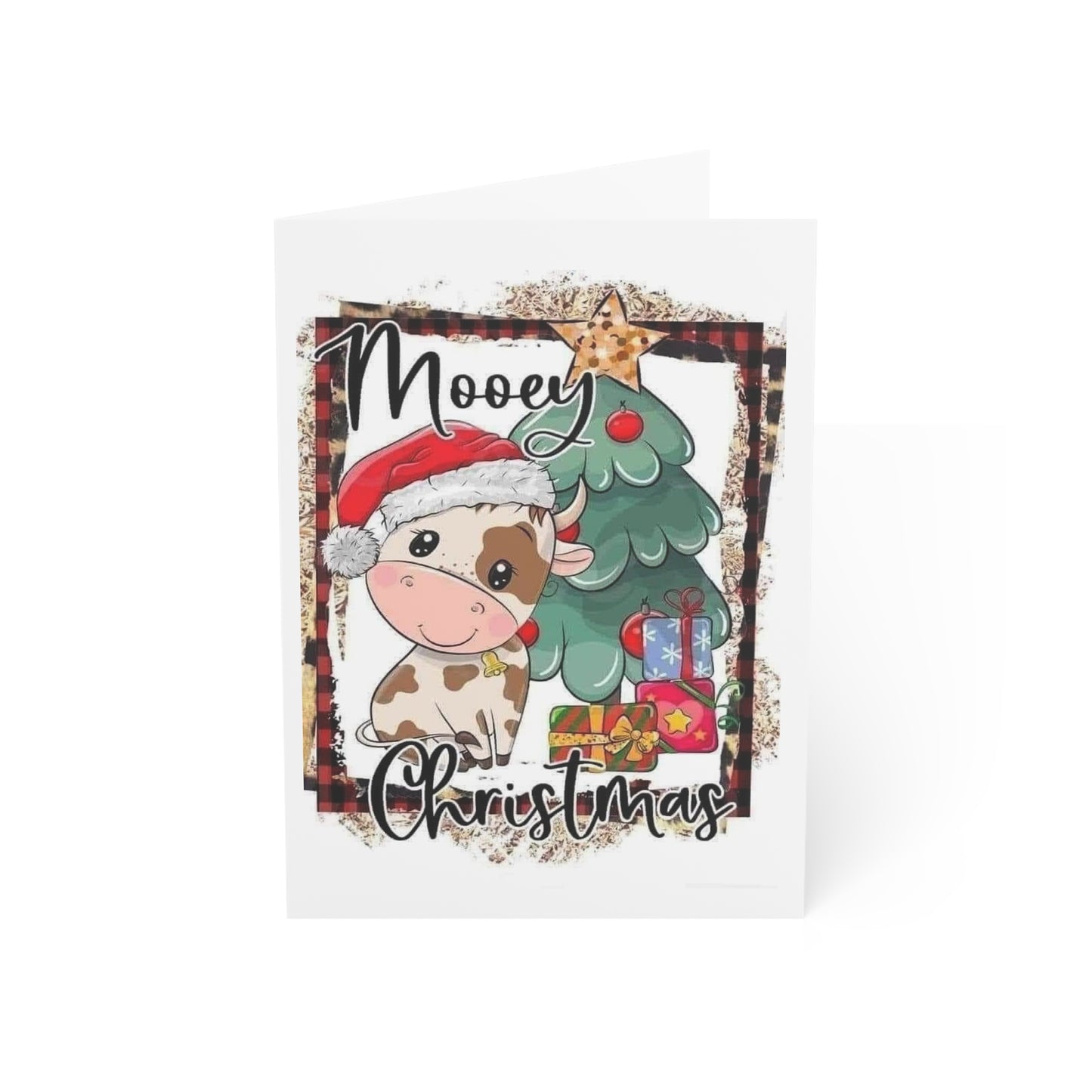 Mooey Christmas- Greeting Cards (1, 10, 30, and 50pcs)