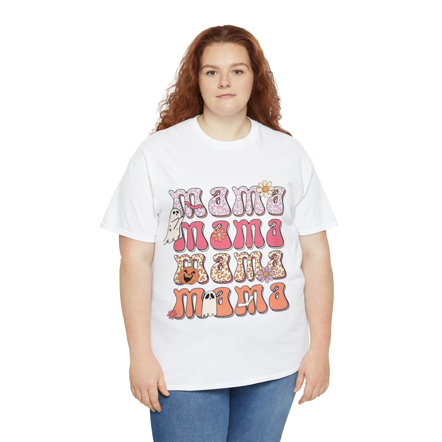 Mama Halloween-Cotton Tee