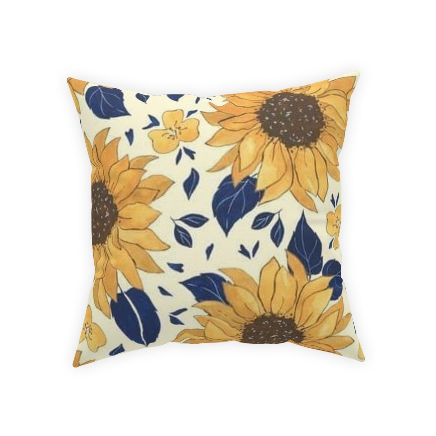 Sunflower Land Broadcloth Pillow