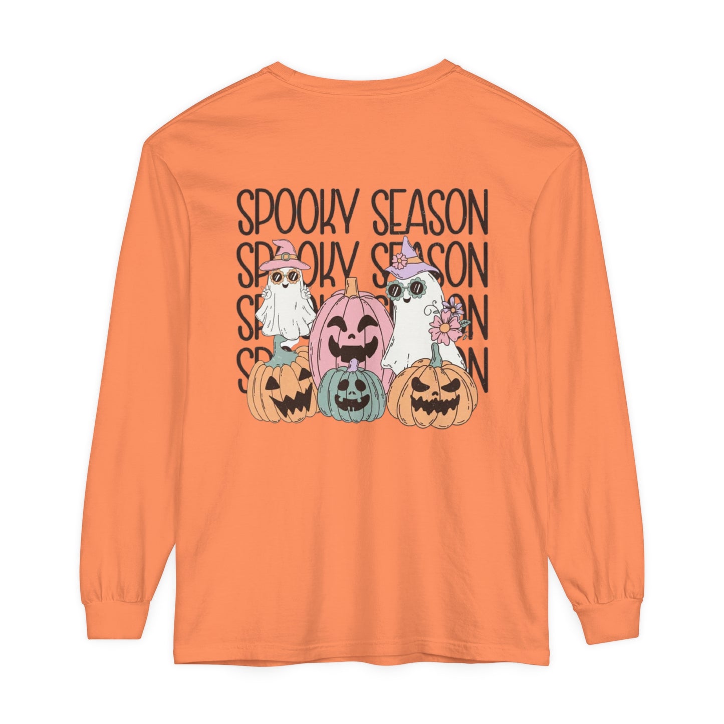 Mama Halloween-Long Sleeve T-Shirt