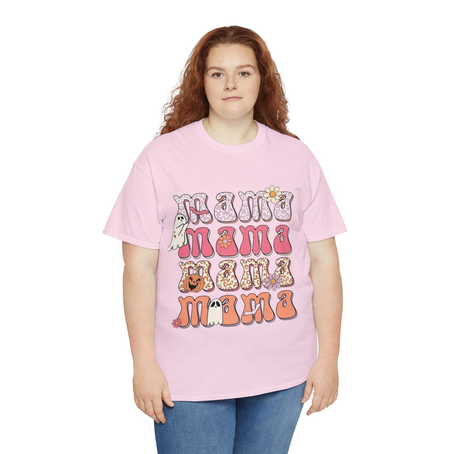 Mama Halloween-Cotton Tee