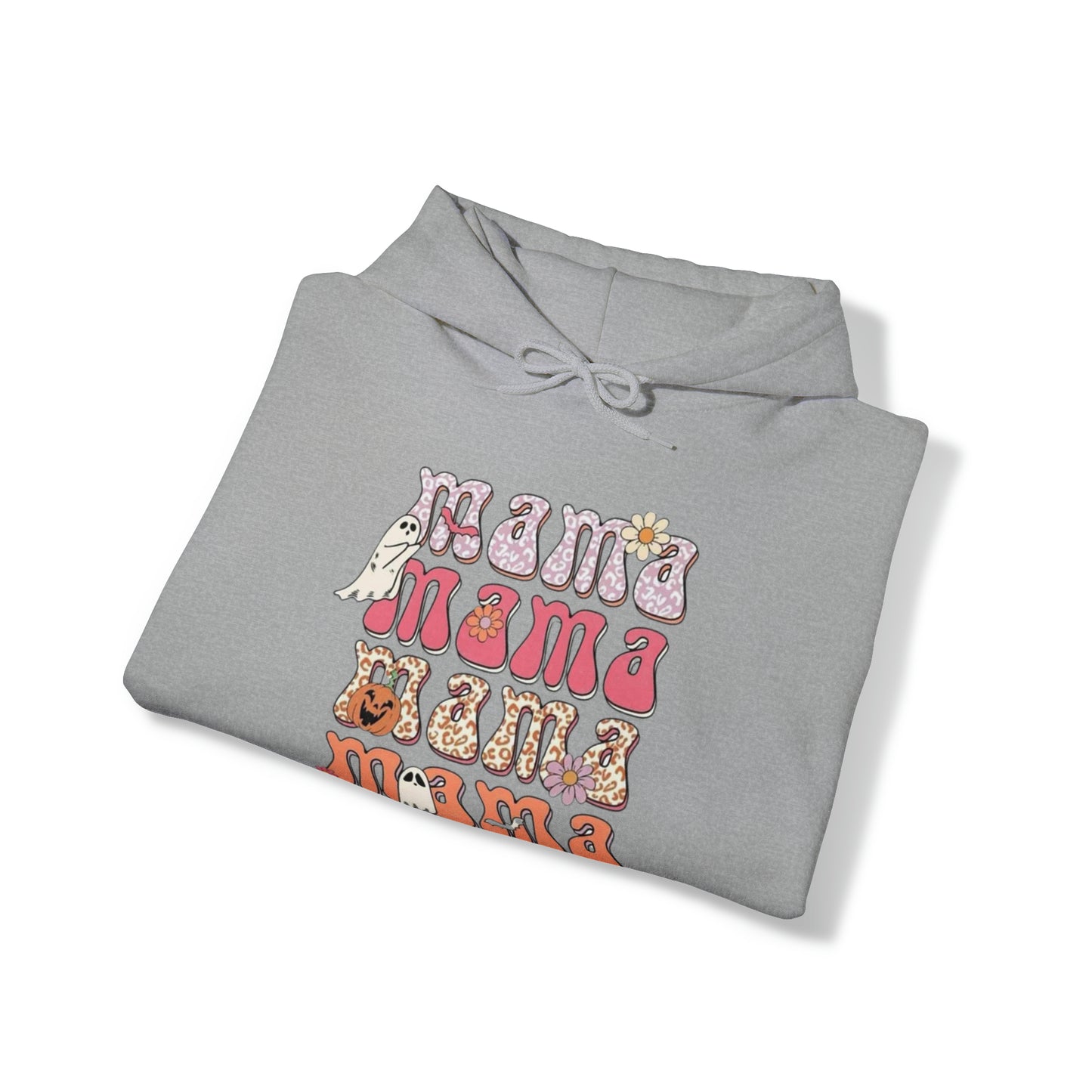 Mama Halloween-Hooded Sweatshirt