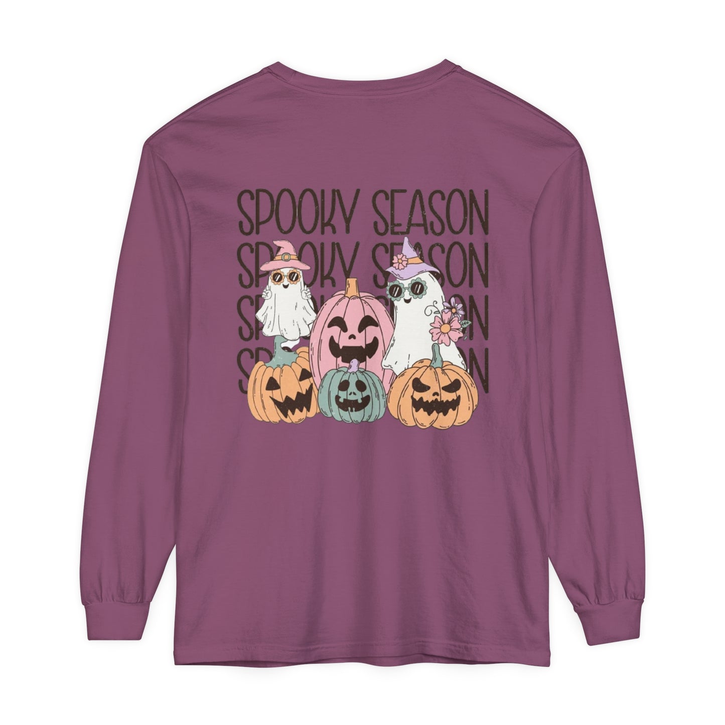 Mama Halloween-Long Sleeve T-Shirt