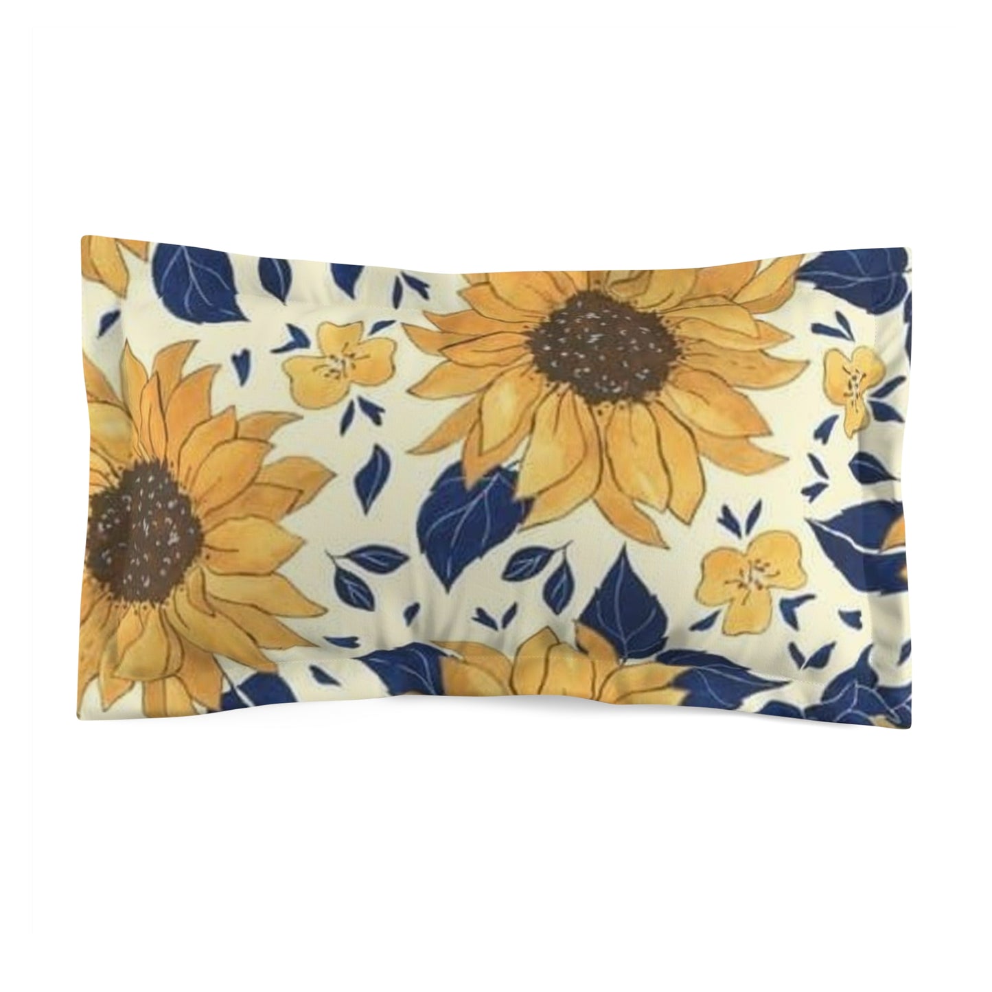 Sunflower Land Microfiber Pillow Sham