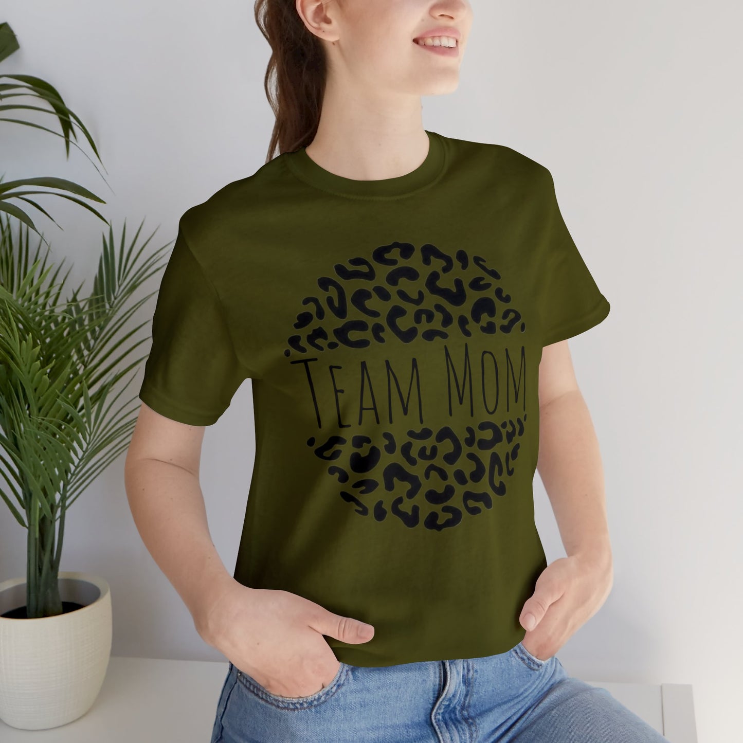 Team Mom Jersey Short Sleeve Tee