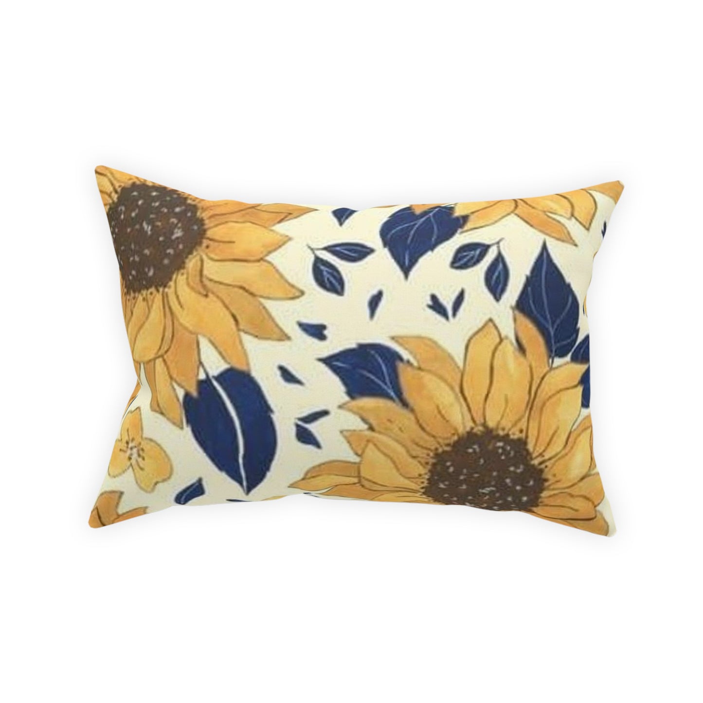 Sunflower Land Broadcloth Pillow