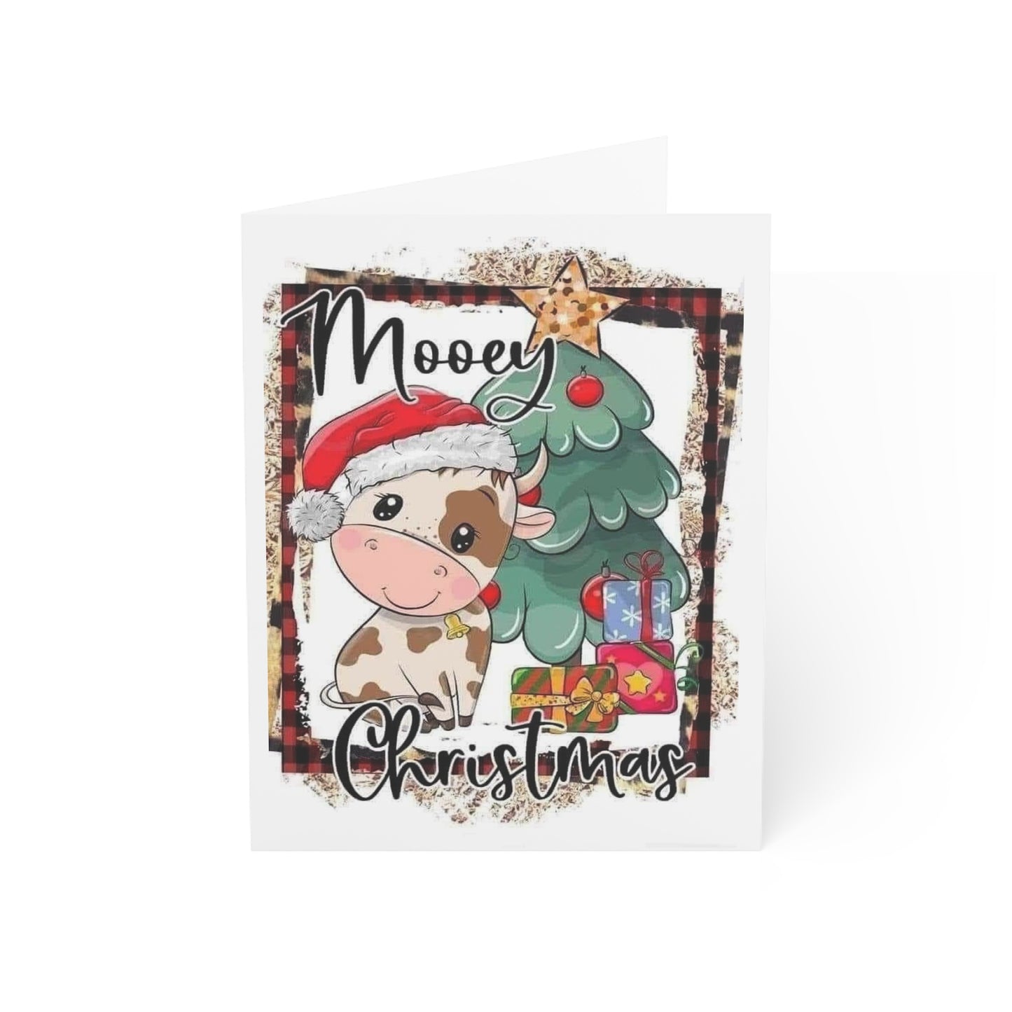 Mooey Christmas- Greeting Cards (1, 10, 30, and 50pcs)