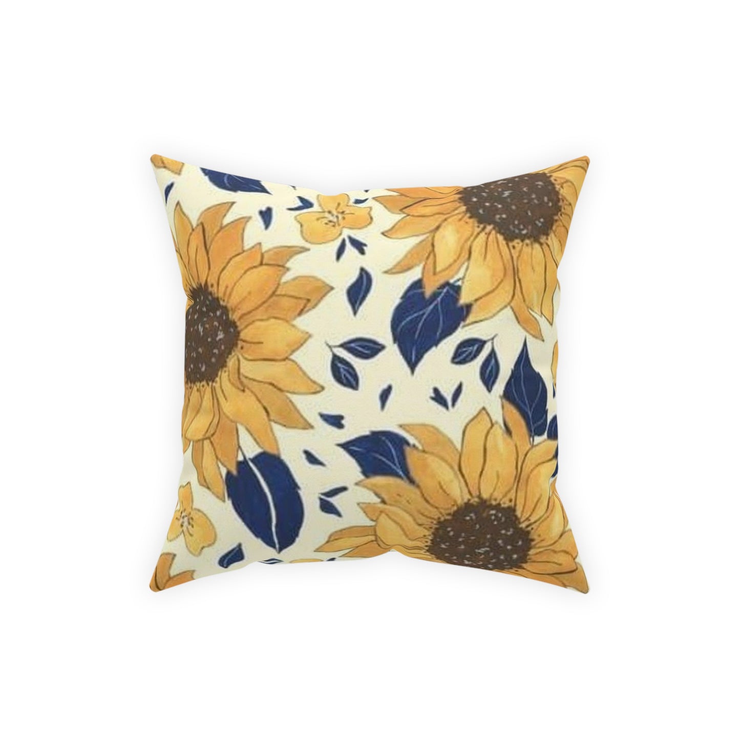 Sunflower Land Broadcloth Pillow