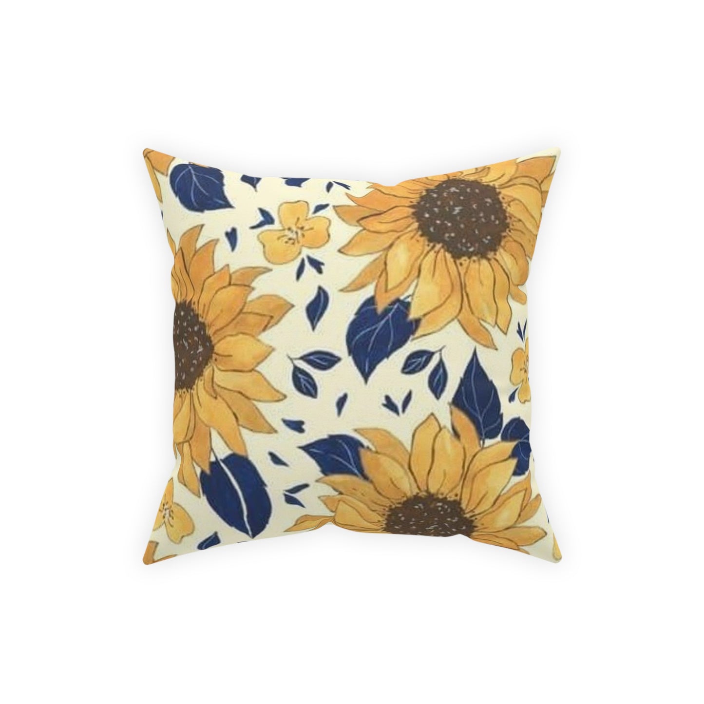 Sunflower Land Broadcloth Pillow