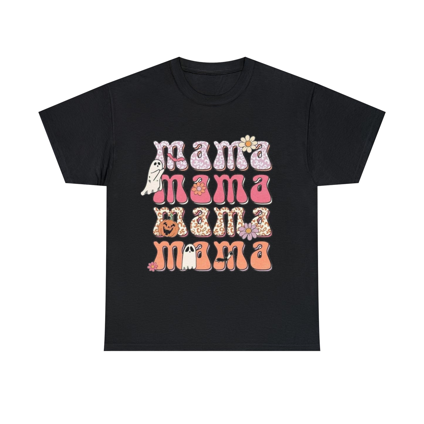 Mama Halloween-Cotton Tee