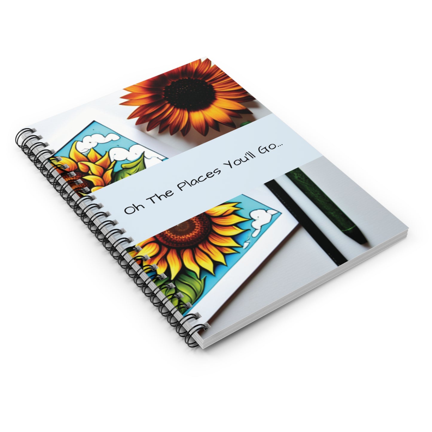 Spiral Notebook (Sunflower Collection)