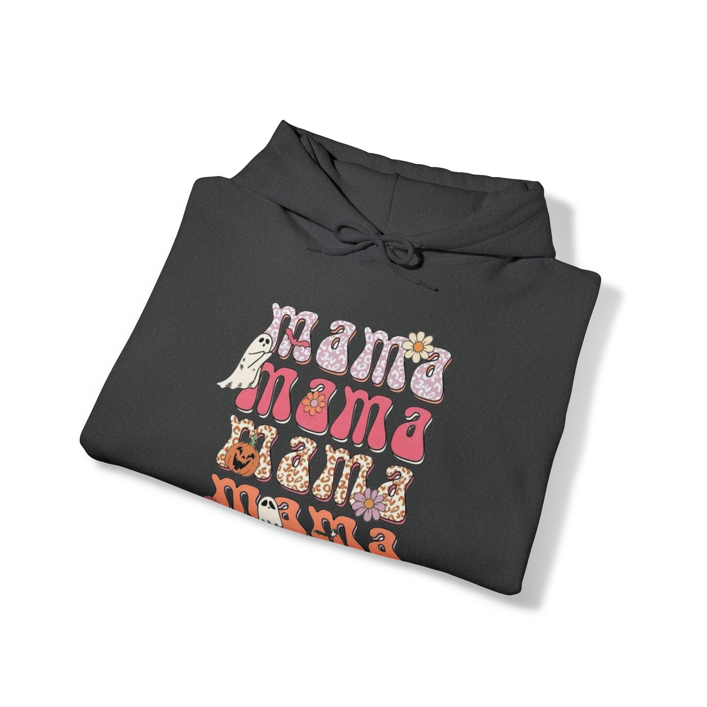 Mama Halloween-Hooded Sweatshirt