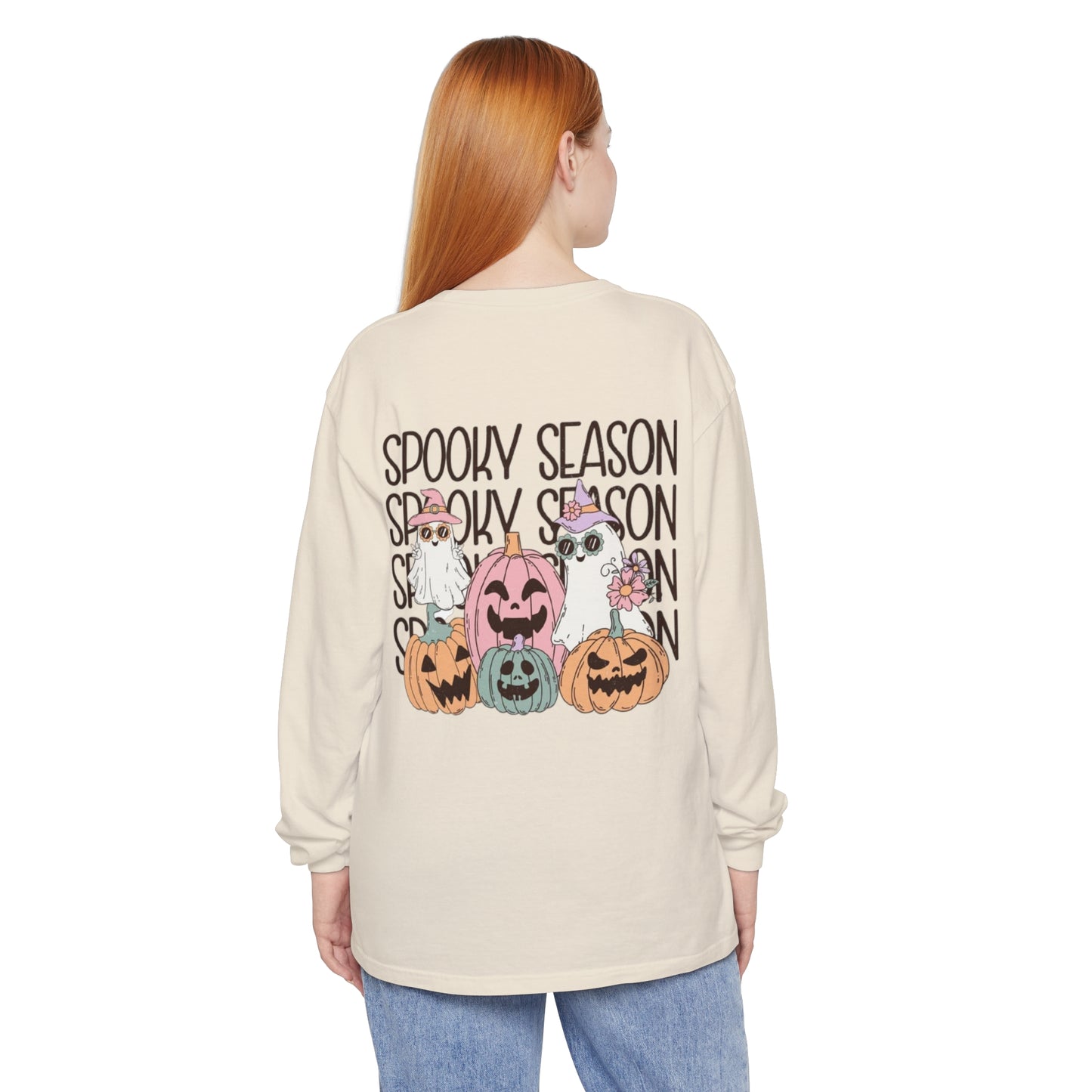 Mama Halloween-Long Sleeve T-Shirt