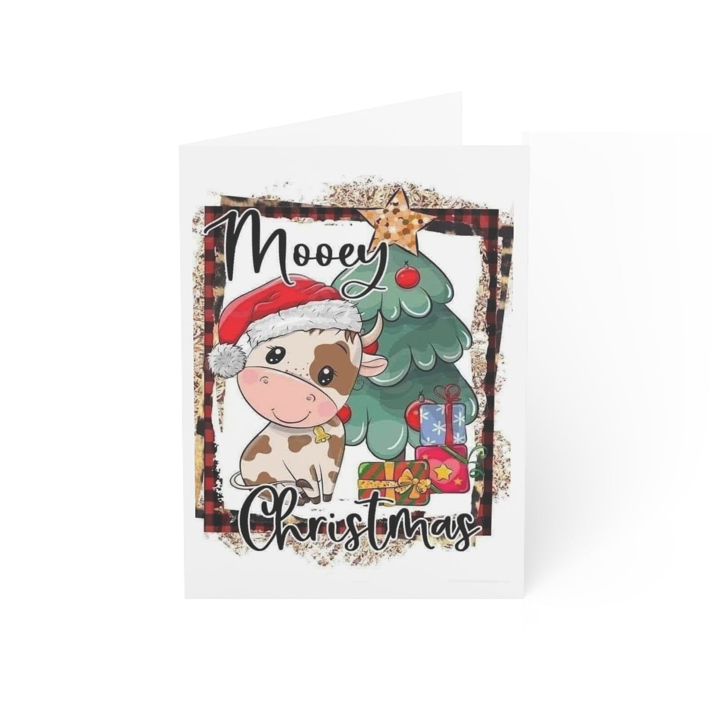 Mooey Christmas- Greeting Cards (1, 10, 30, and 50pcs)