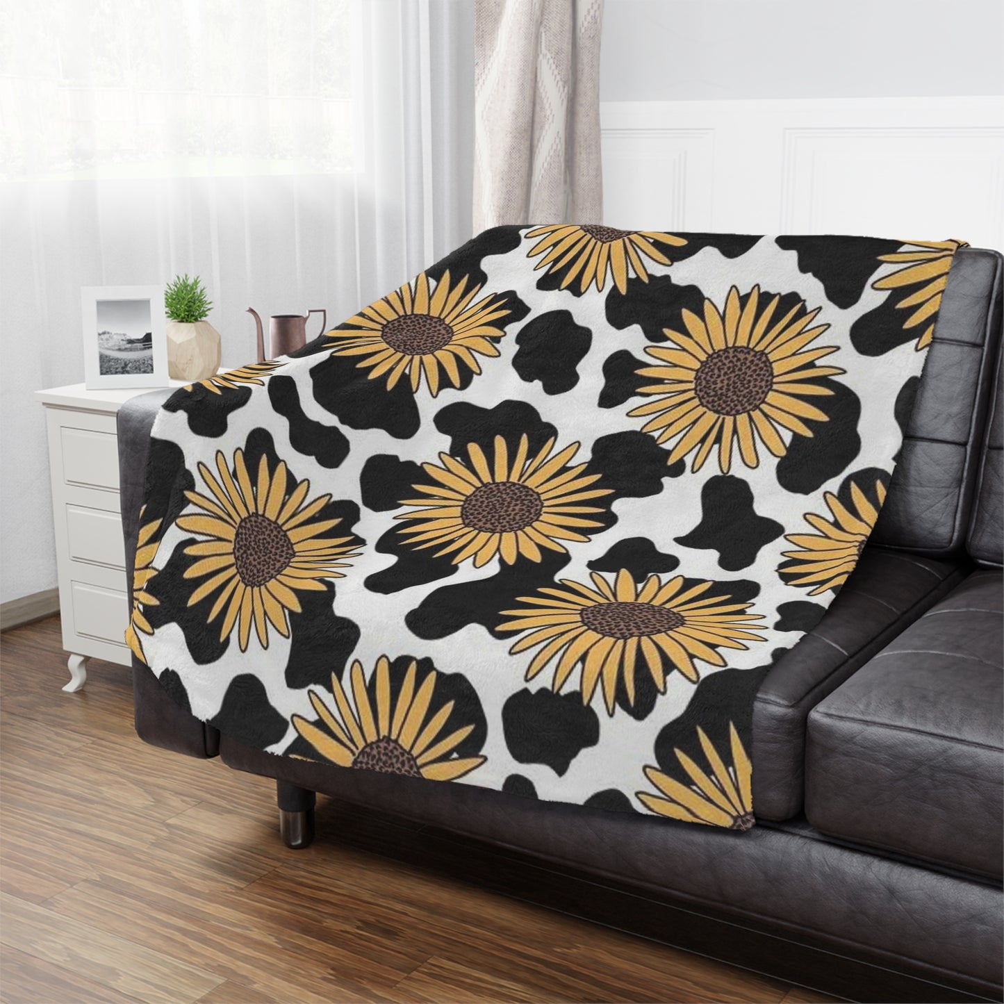 Sunny Cow Minky Blanket