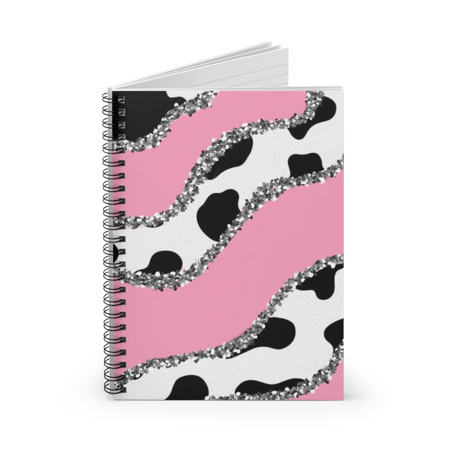 Princess Cow Spiral Notebook - Ruled Line