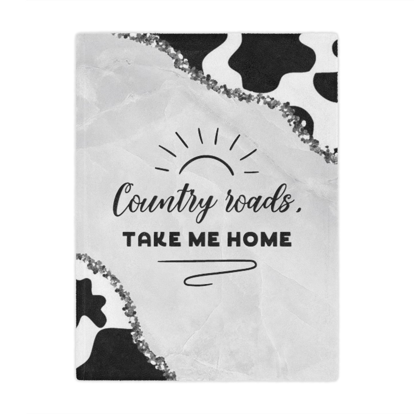 Country Roads Minky Blanket