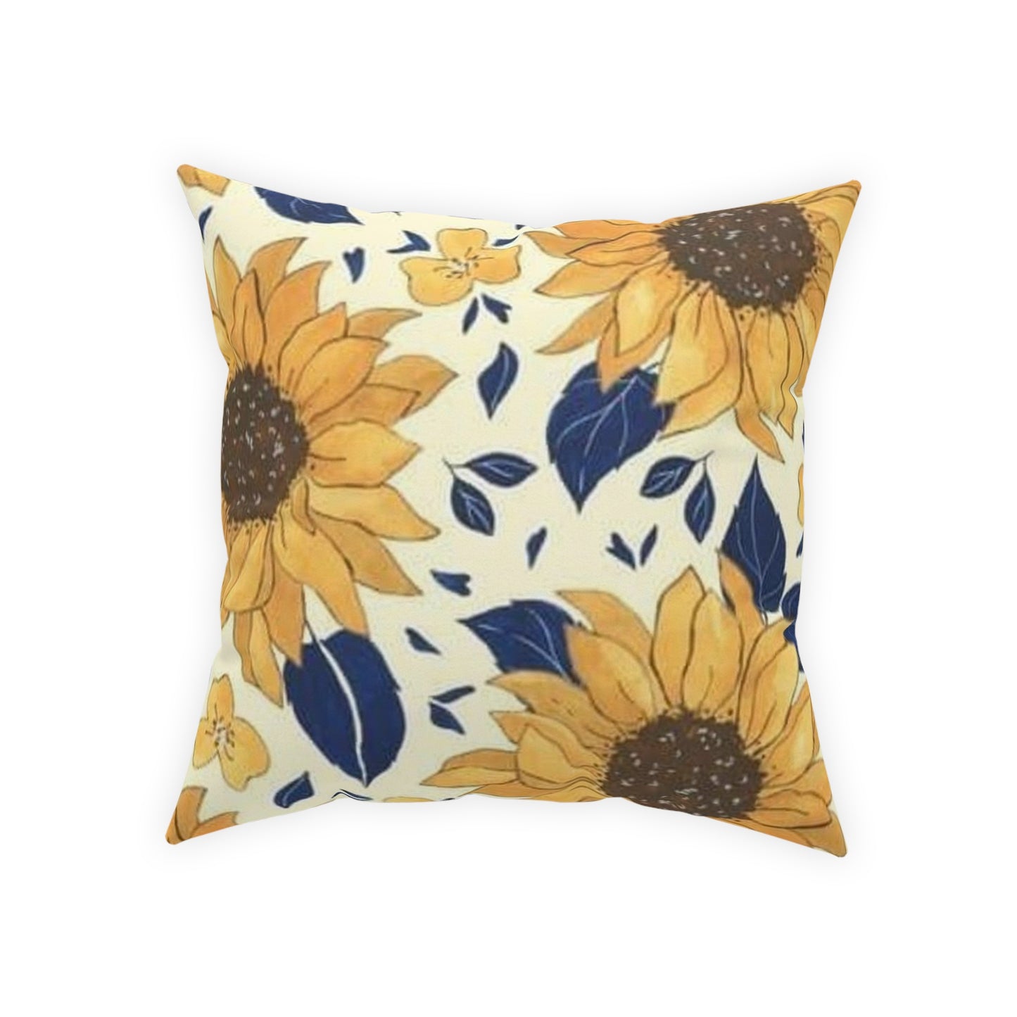 Sunflower Land Broadcloth Pillow