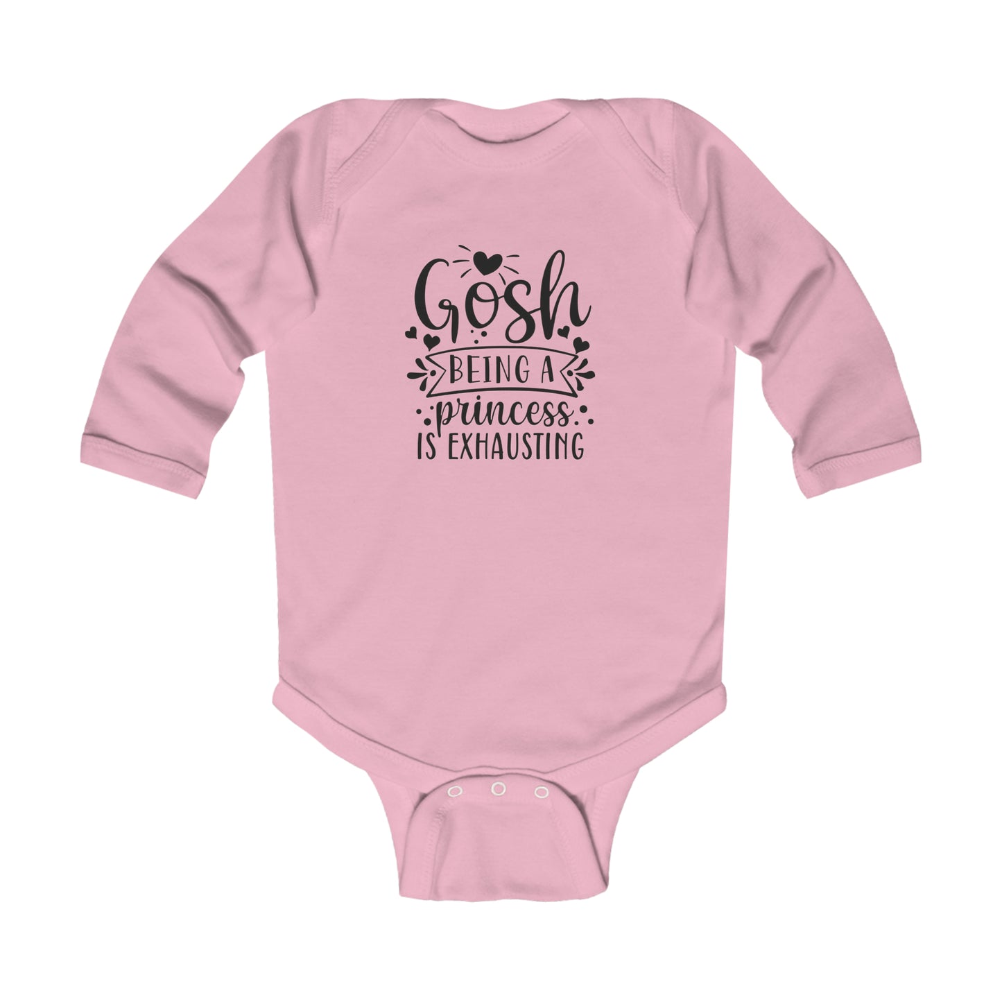 Princess Infant Long Sleeve Bodysuit