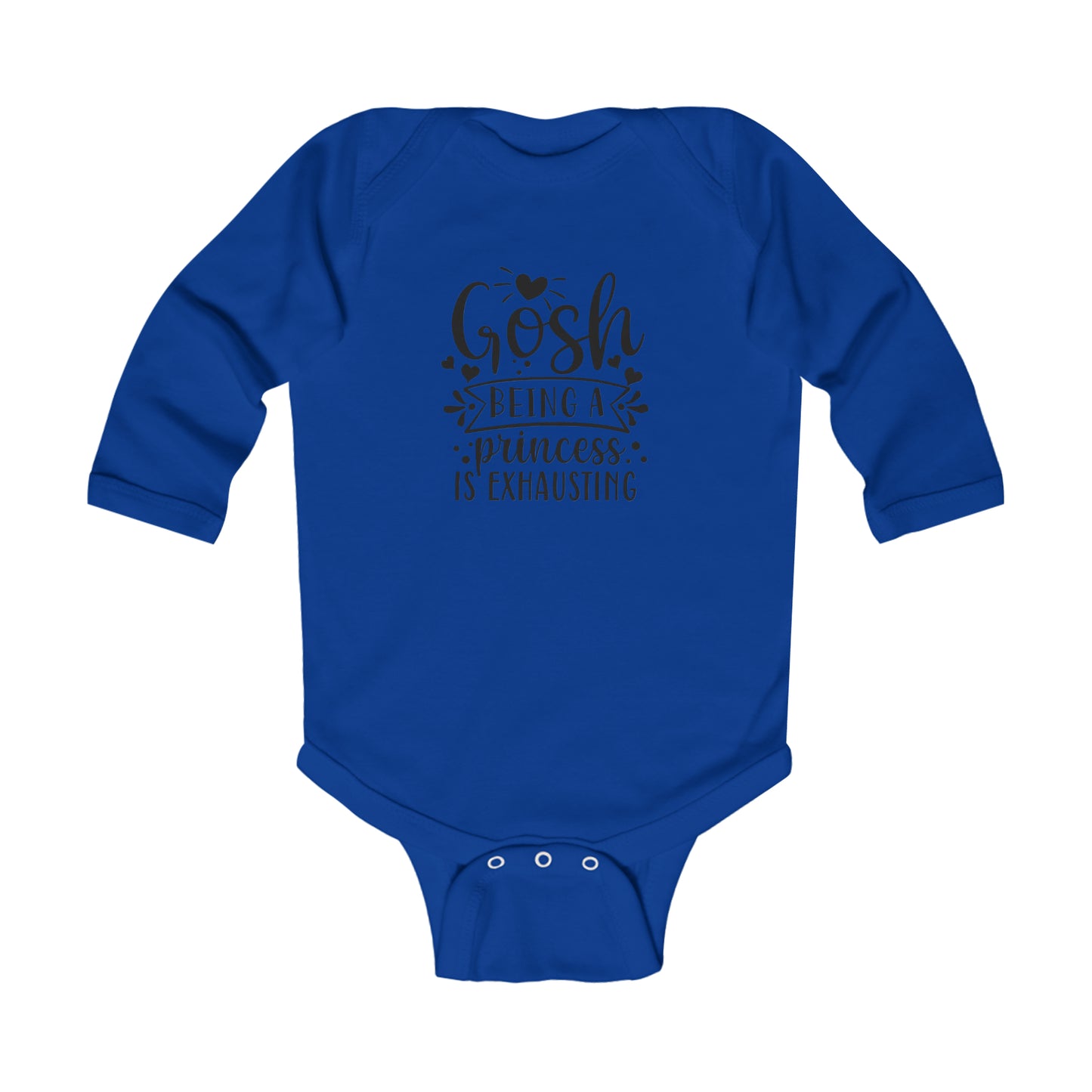 Princess Infant Long Sleeve Bodysuit