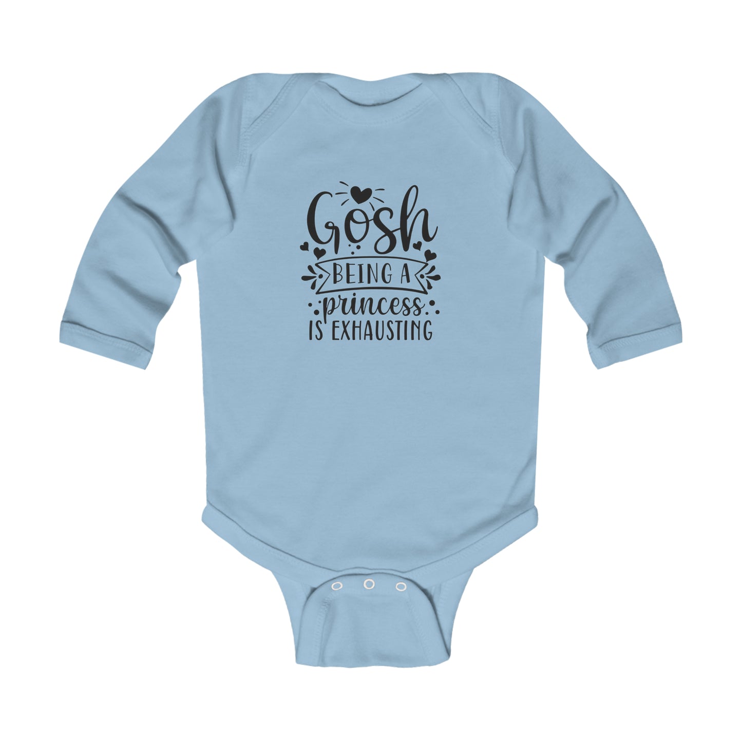 Princess Infant Long Sleeve Bodysuit