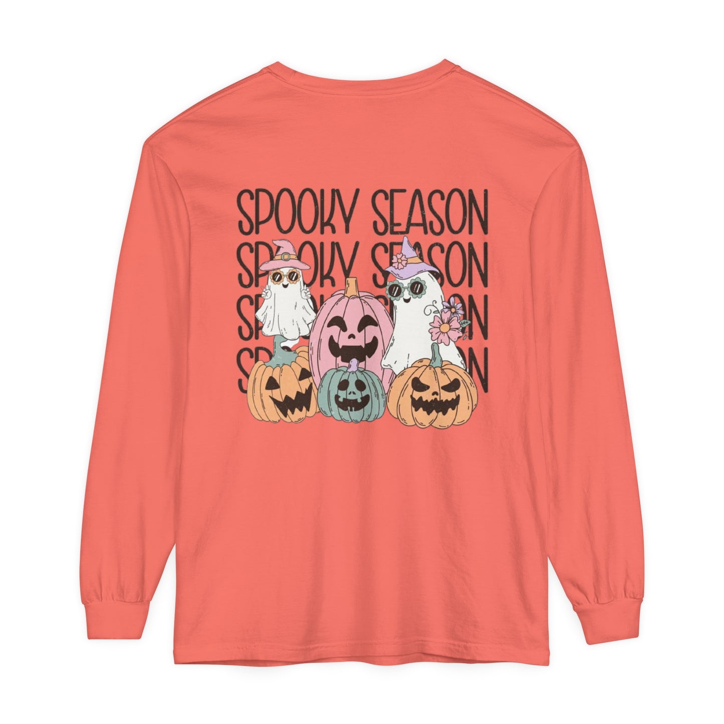 Mama Halloween-Long Sleeve T-Shirt