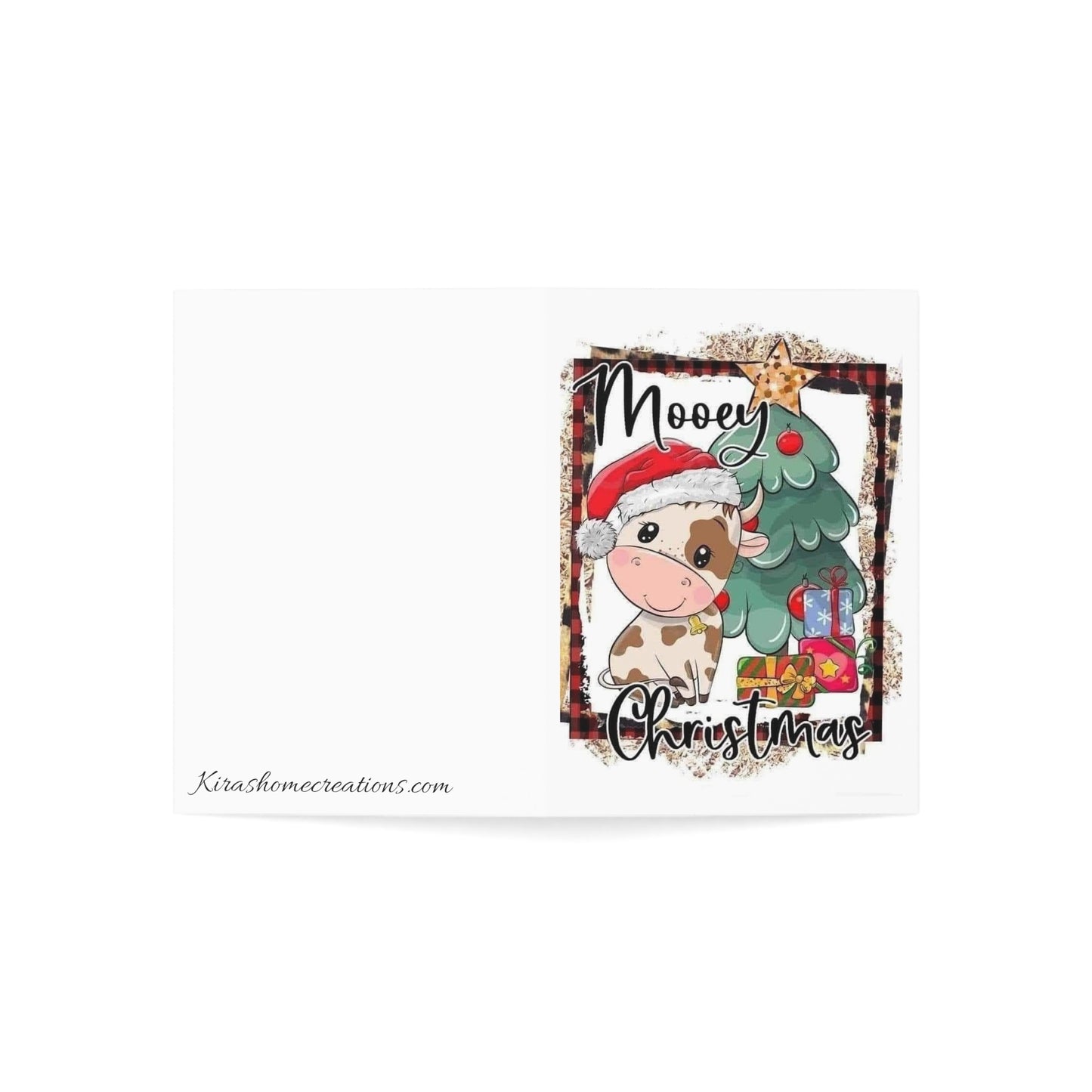 Mooey Christmas- Greeting Cards (1, 10, 30, and 50pcs)