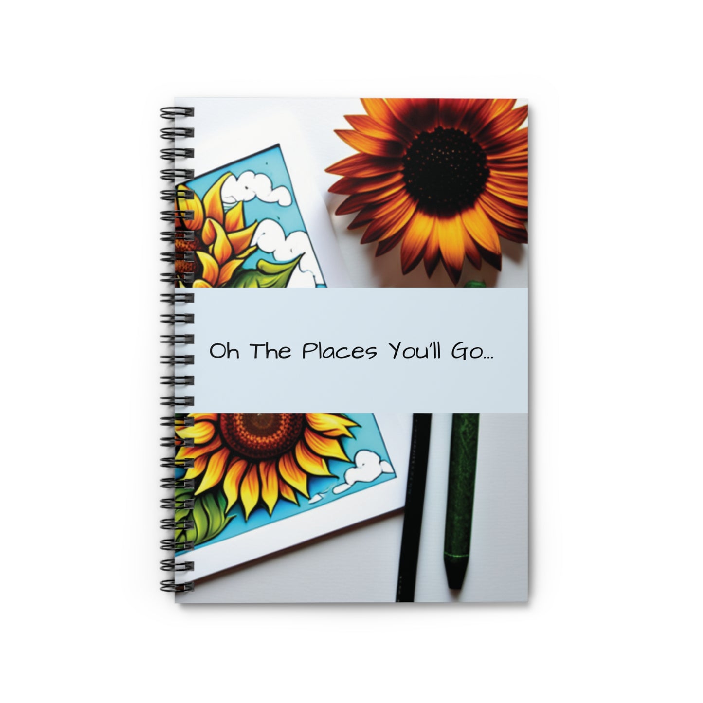 Spiral Notebook (Sunflower Collection)