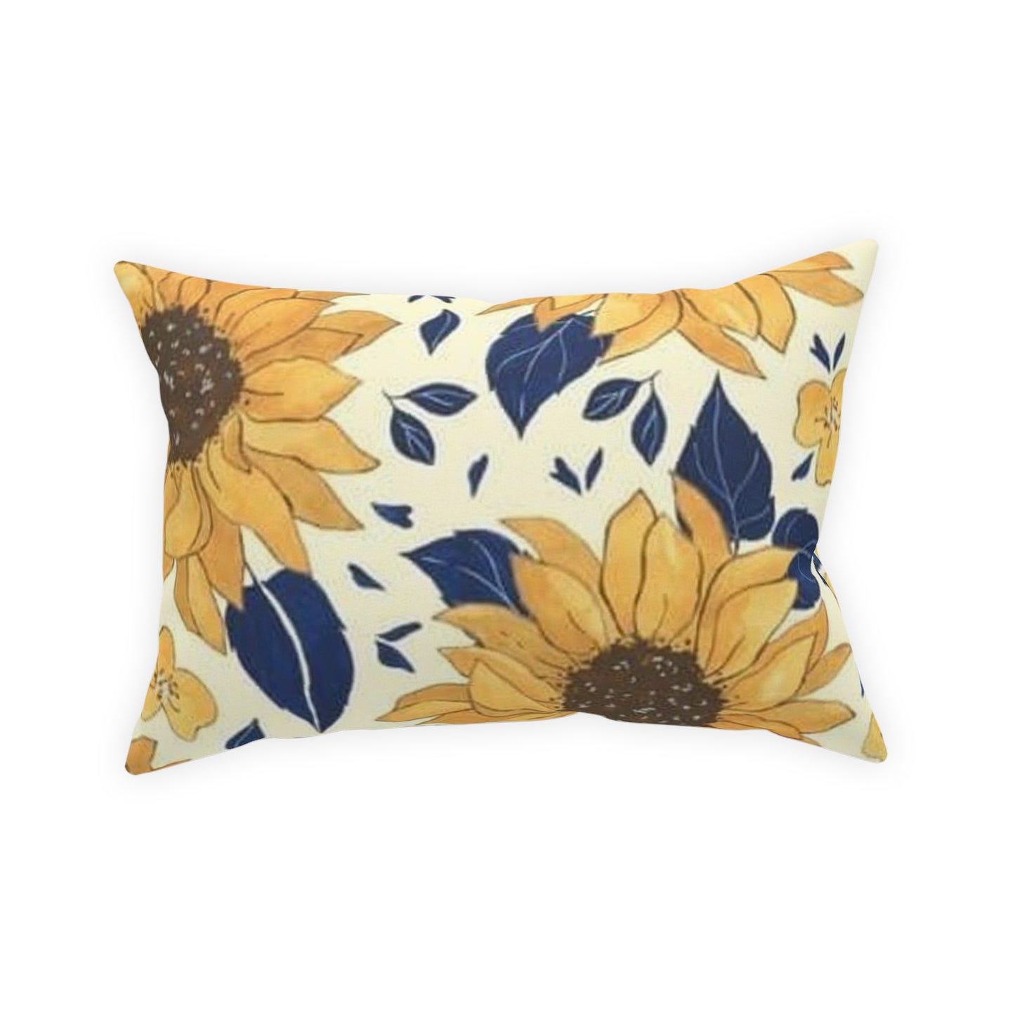 Sunflower Land Broadcloth Pillow