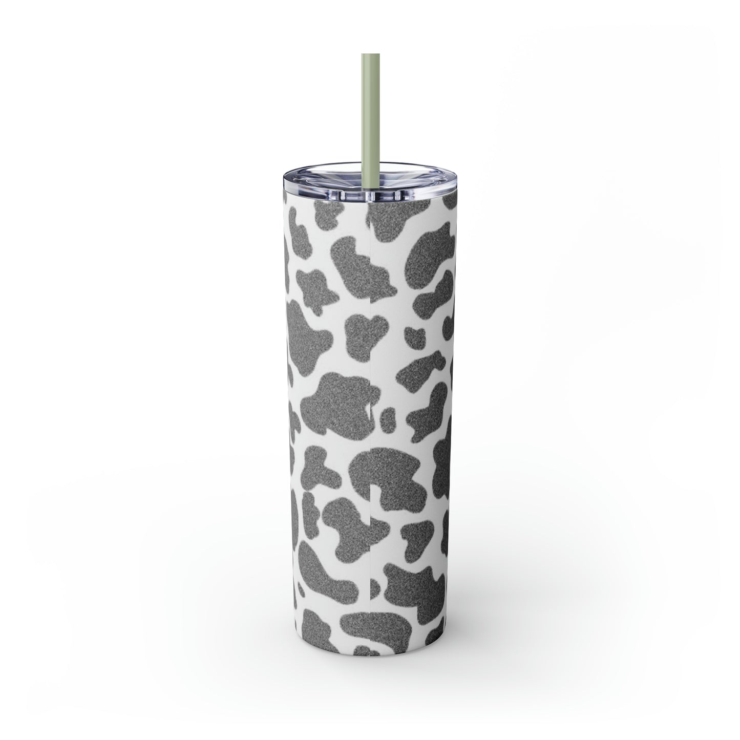 Moo Cow Tumbler with Straw, 20oz