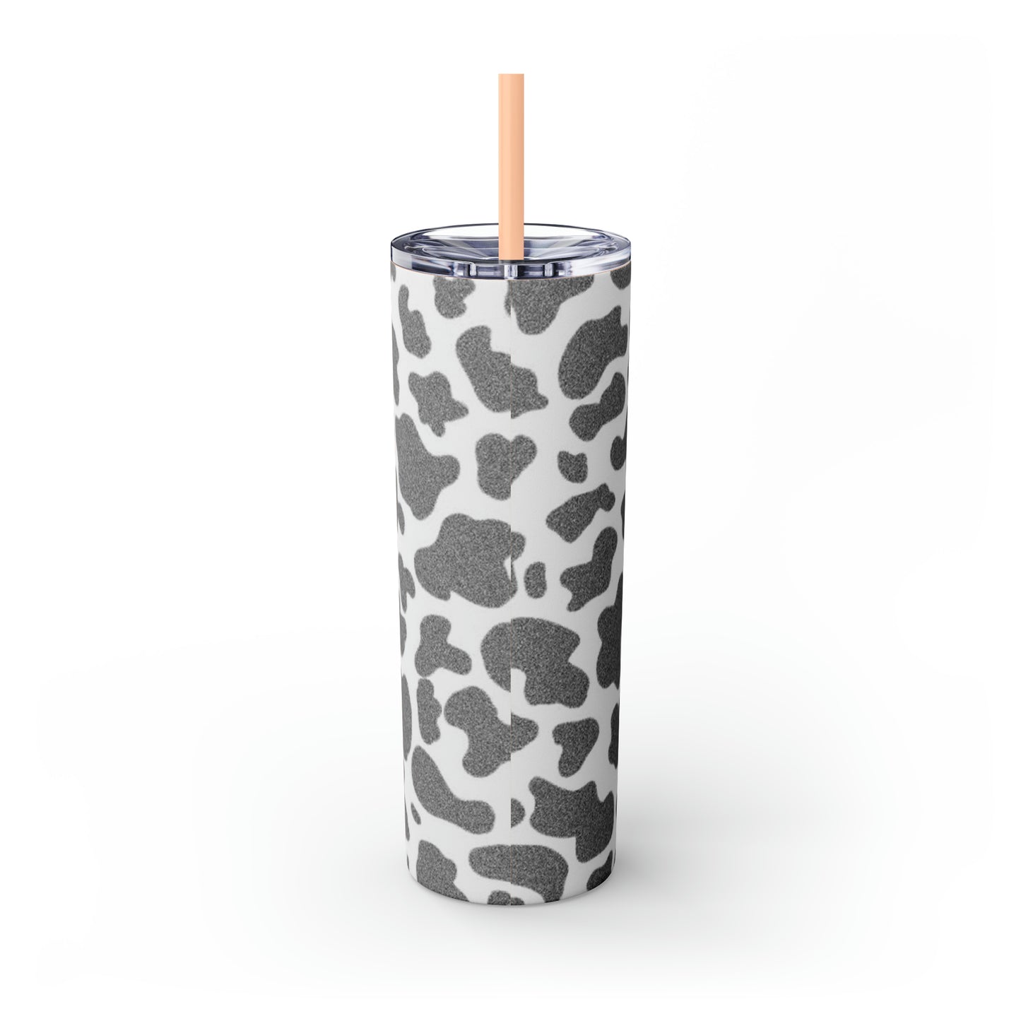 Moo Cow Tumbler with Straw, 20oz