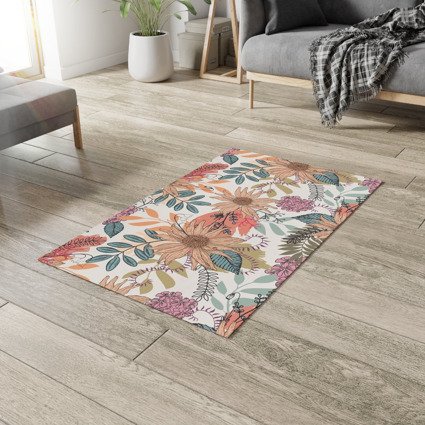 Flowerland Dobby Rug