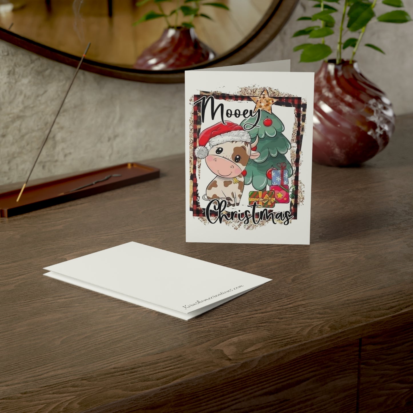 Mooey Christmas- Greeting Cards (1, 10, 30, and 50pcs)