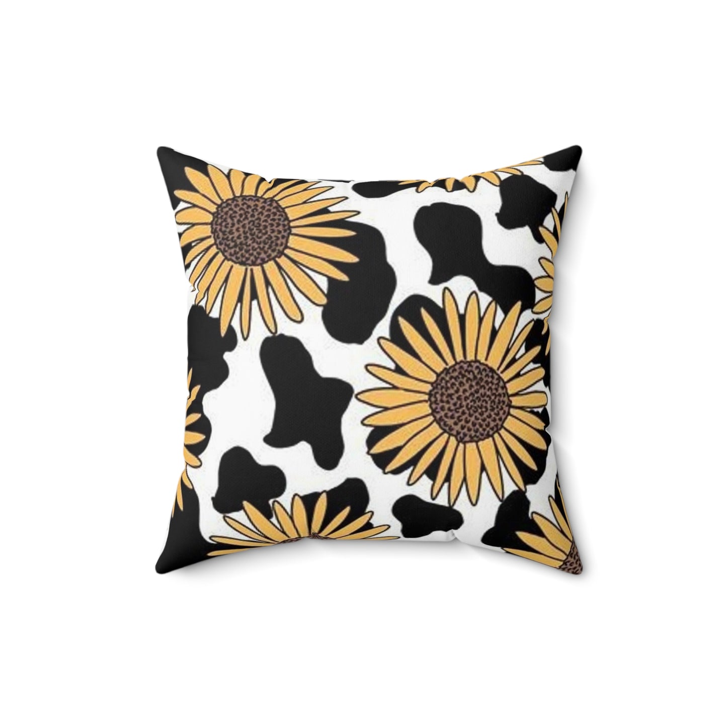 Sunny Cow Square Pillow