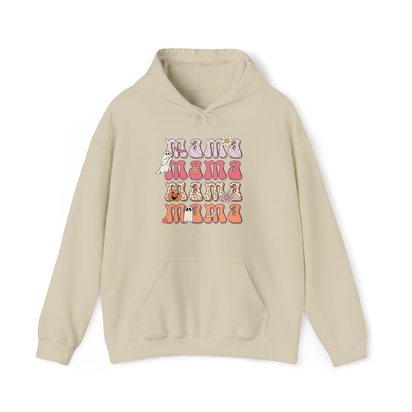 Mama Halloween-Hooded Sweatshirt