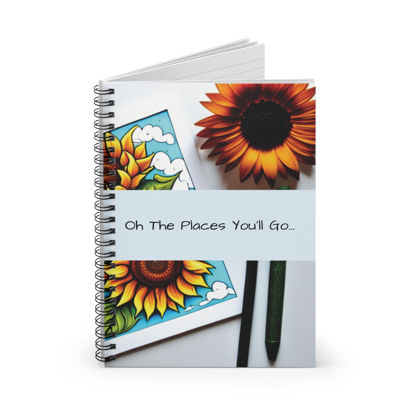 Spiral Notebook (Sunflower Collection)