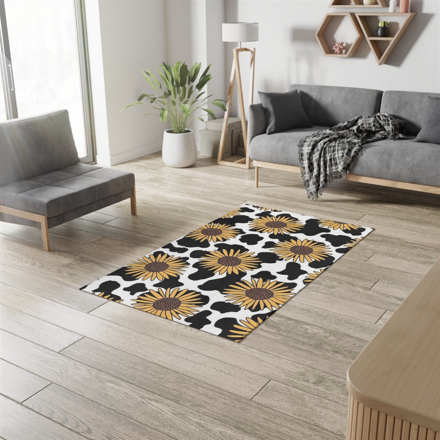 Sunny Cow Dobby Rug