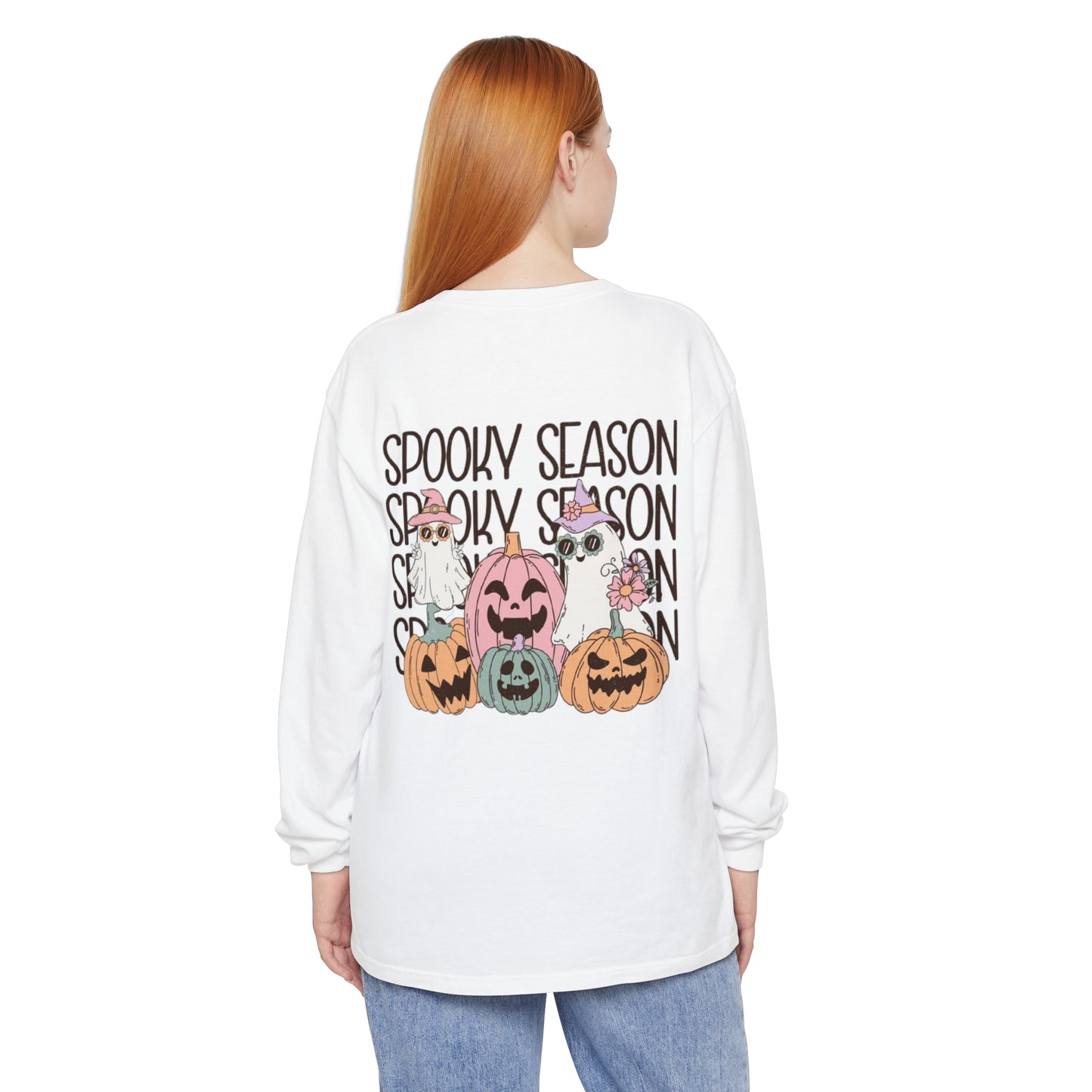 Mama Halloween-Long Sleeve T-Shirt