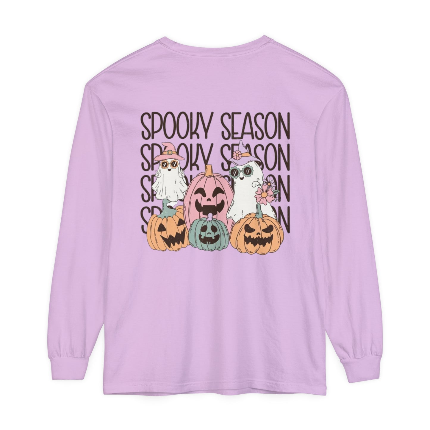 Mama Halloween-Long Sleeve T-Shirt