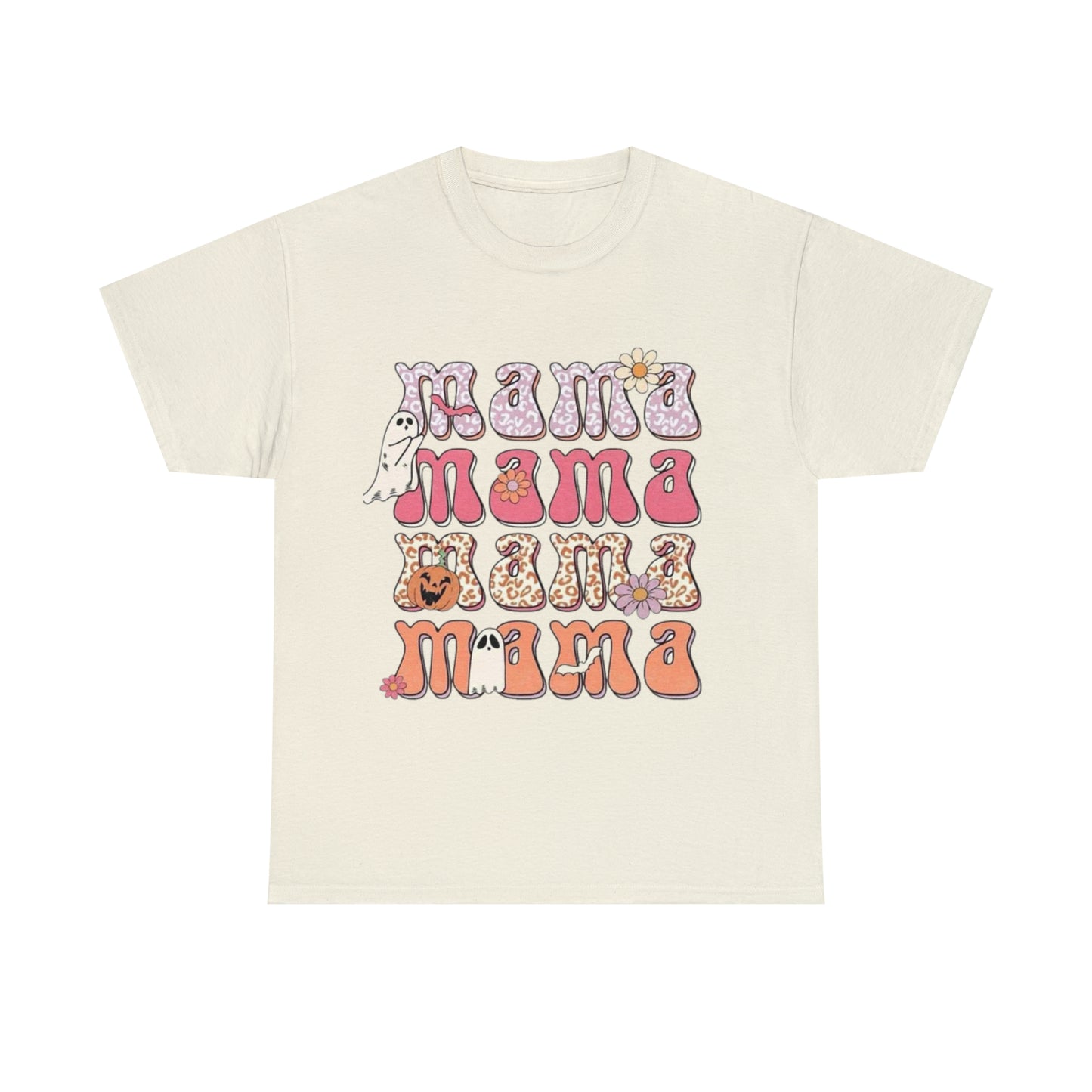 Mama Halloween-Cotton Tee