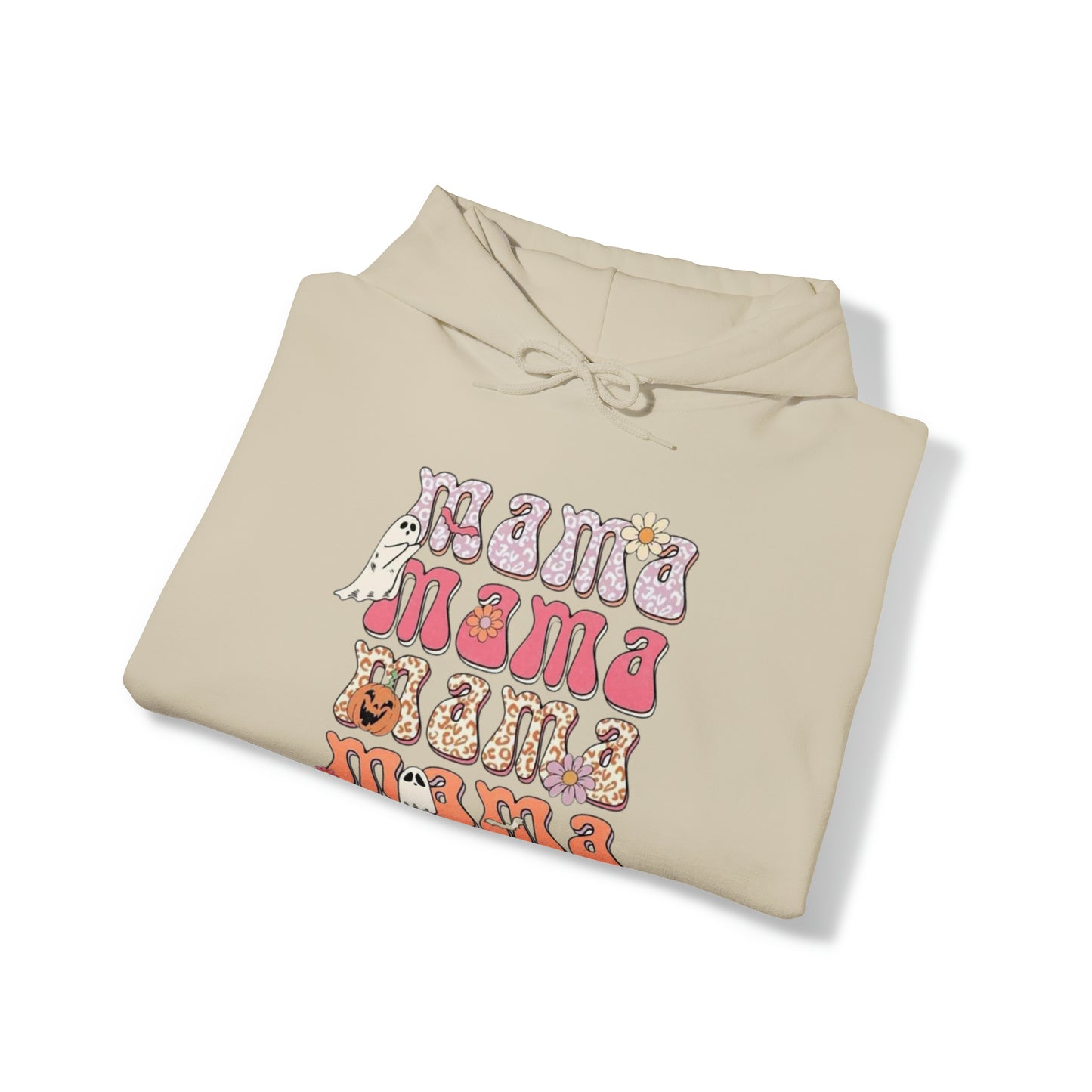 Mama Halloween-Hooded Sweatshirt