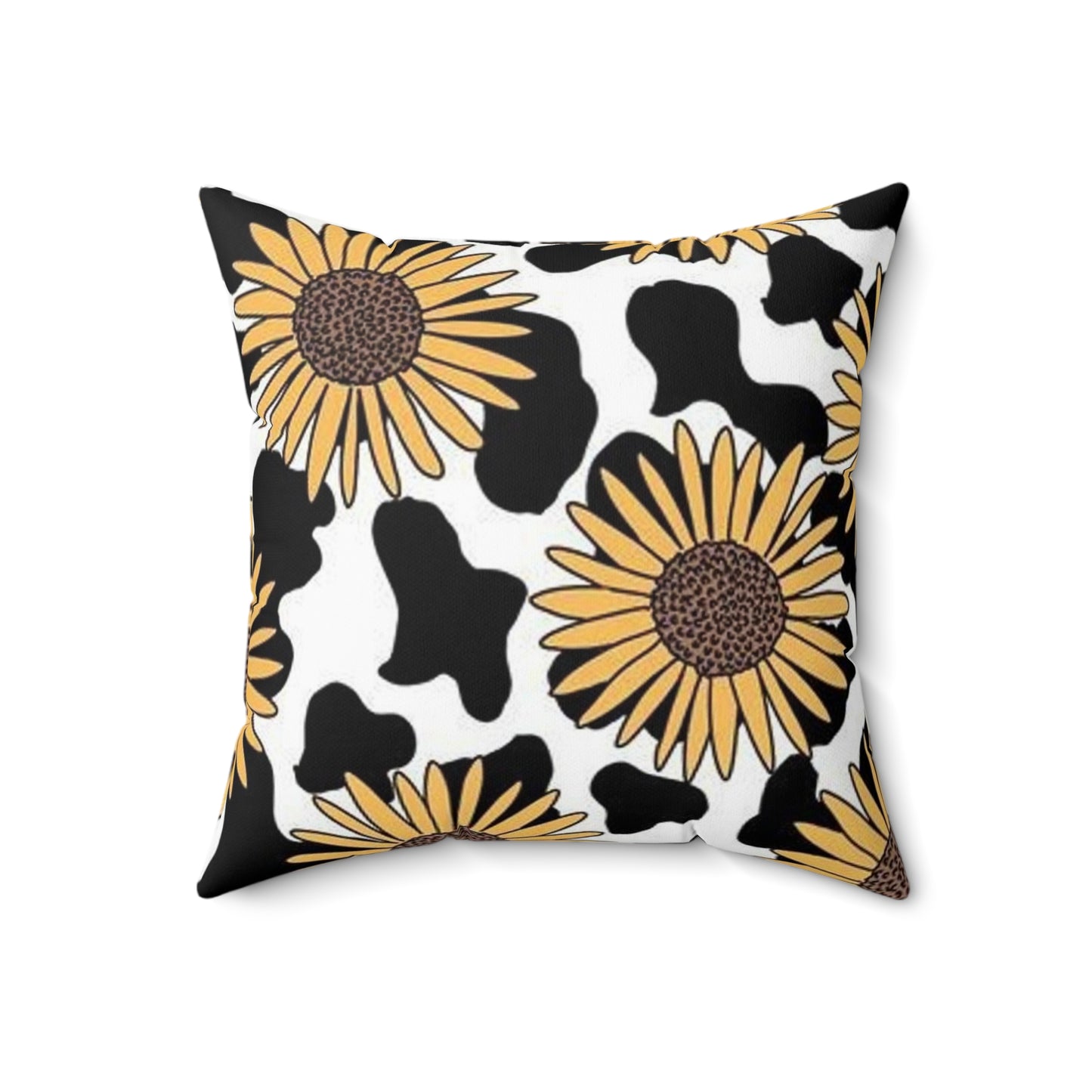 Sunny Cow Square Pillow