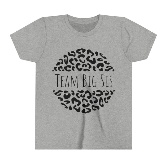 Team Big Sis Youth Short Sleeve Tee