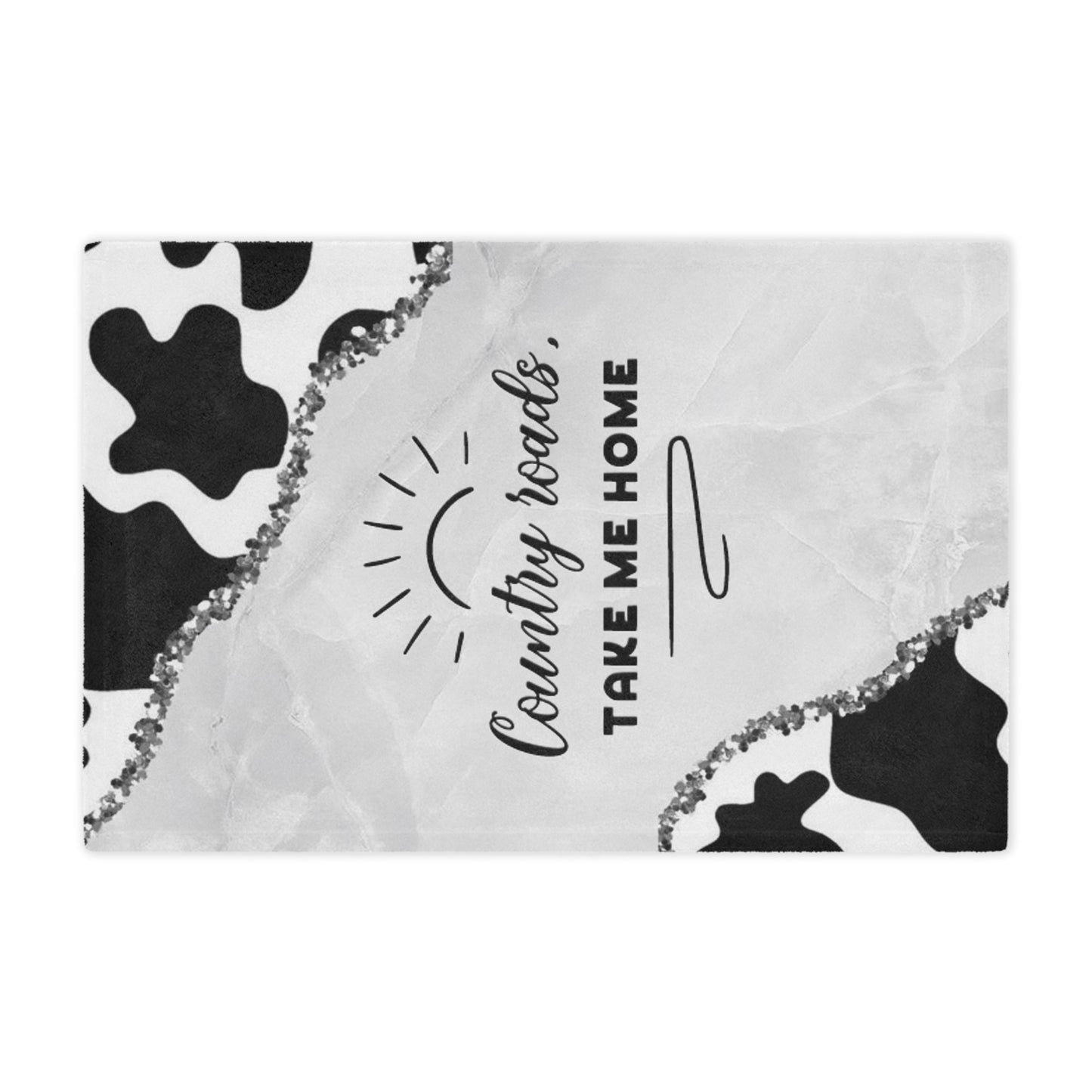 Country Roads Minky Blanket