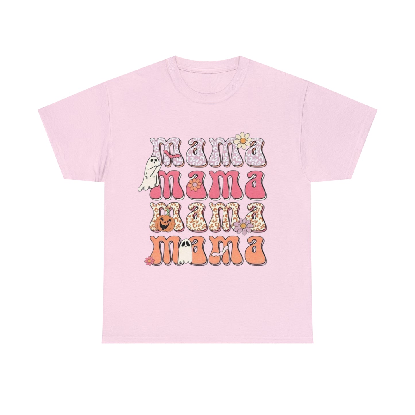 Mama Halloween-Cotton Tee