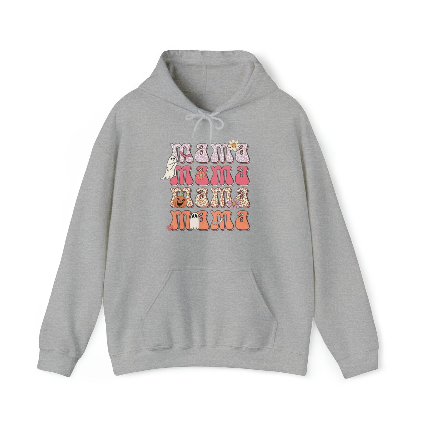 Mama Halloween-Hooded Sweatshirt