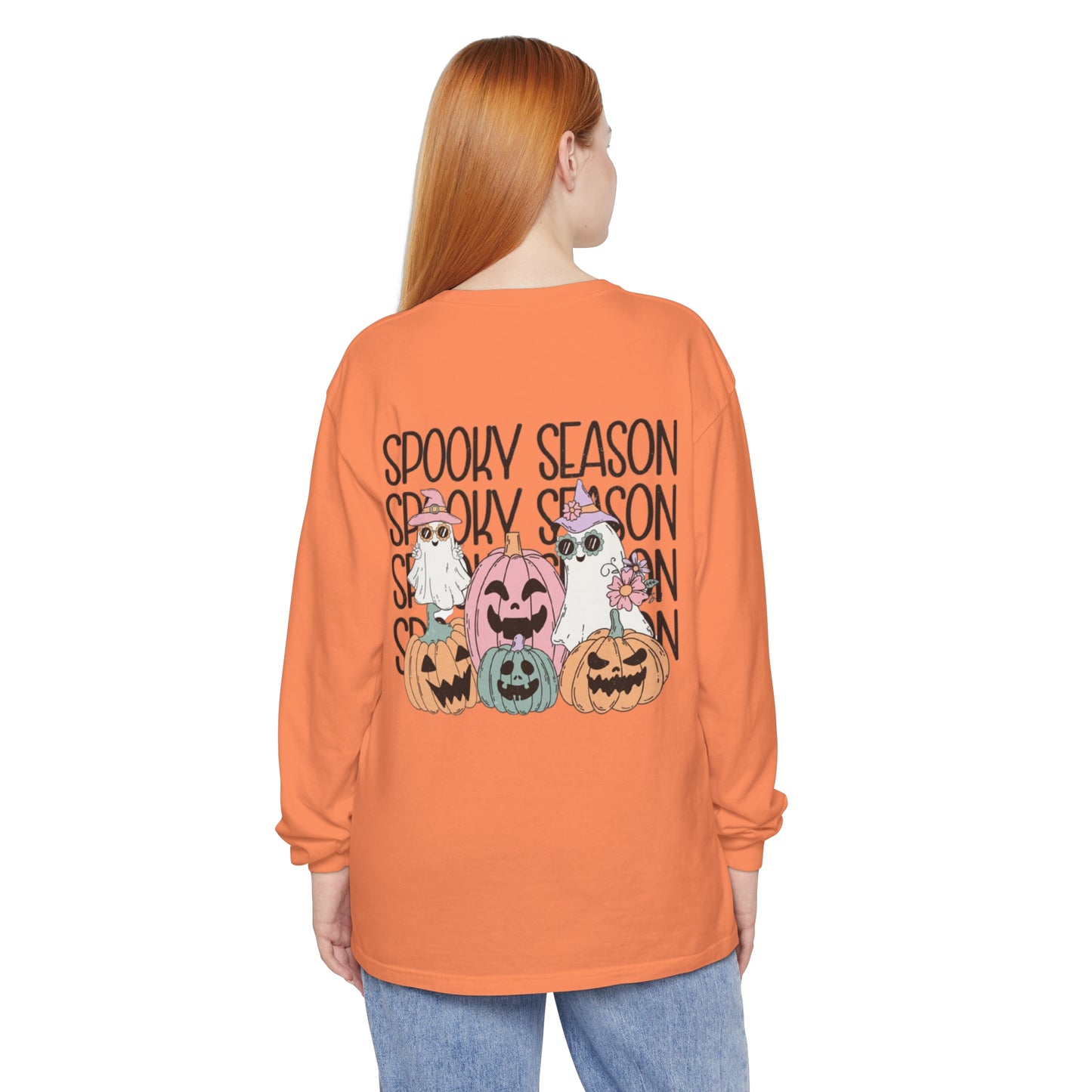 Mama Halloween-Long Sleeve T-Shirt