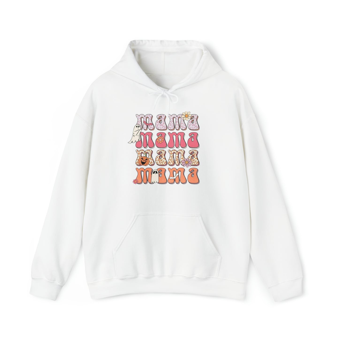 Mama Halloween-Hooded Sweatshirt